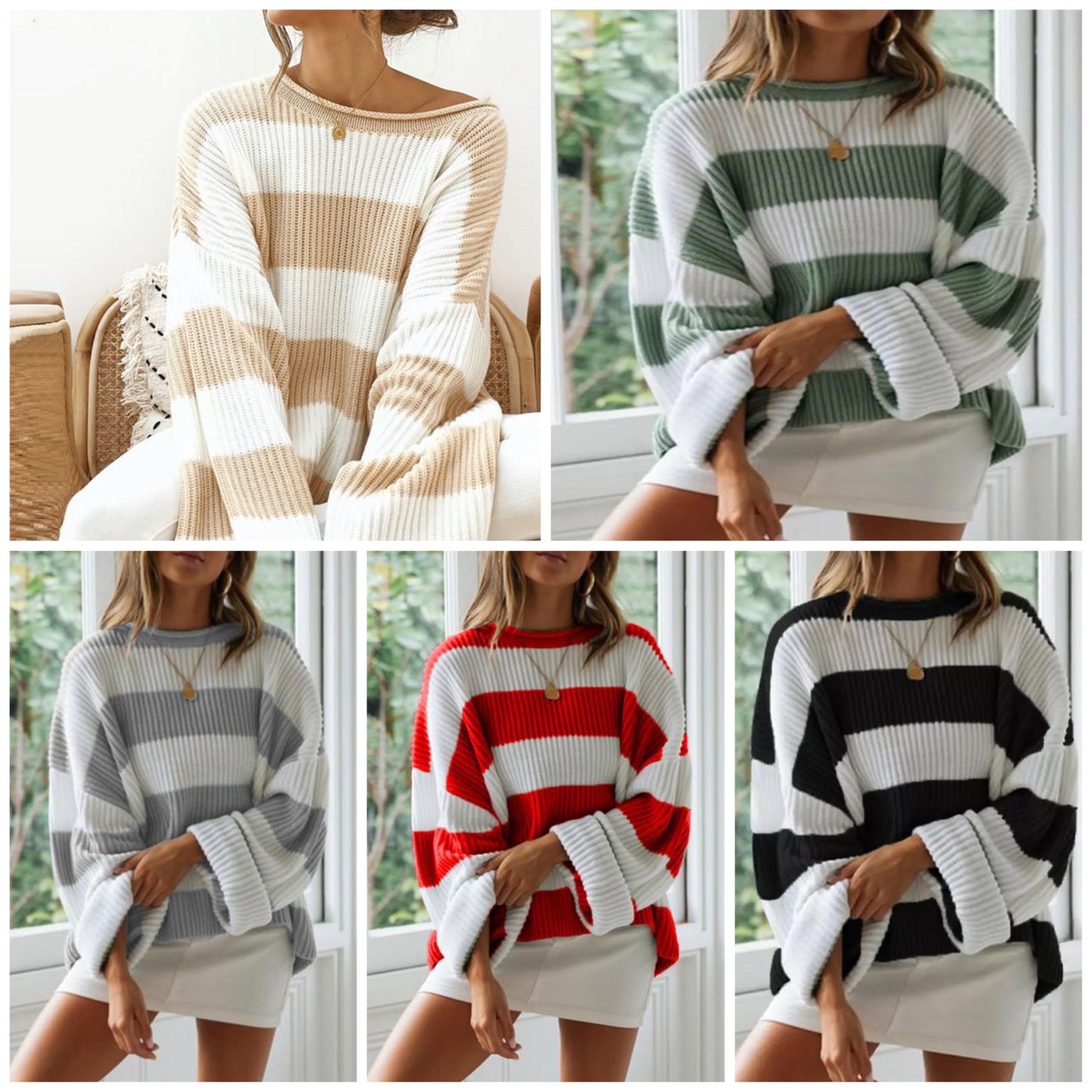 "Jana" Lässiger Oversize Pullover