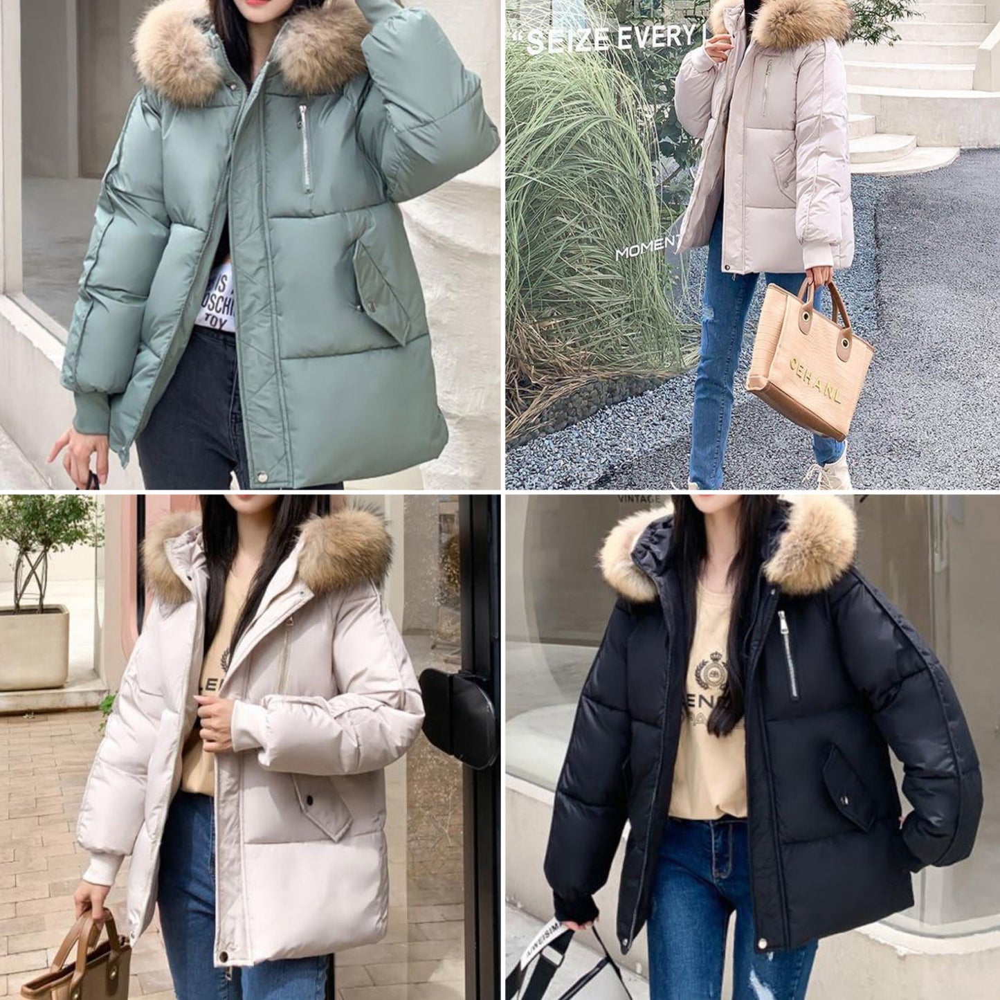 "Sandra" Modische Winterjacke