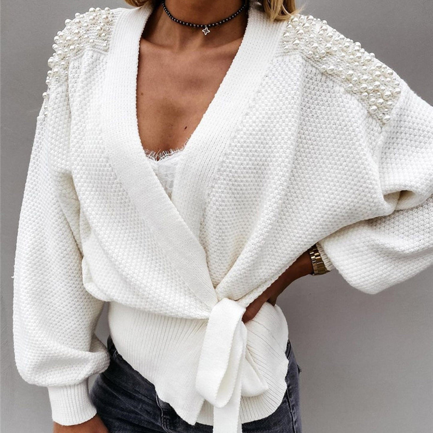 "Emma" Stylische Strickjacke