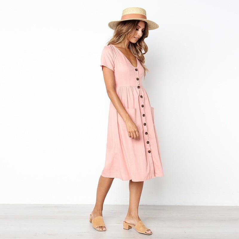 "Marilyn" Elegantes Frühlings-Kleid