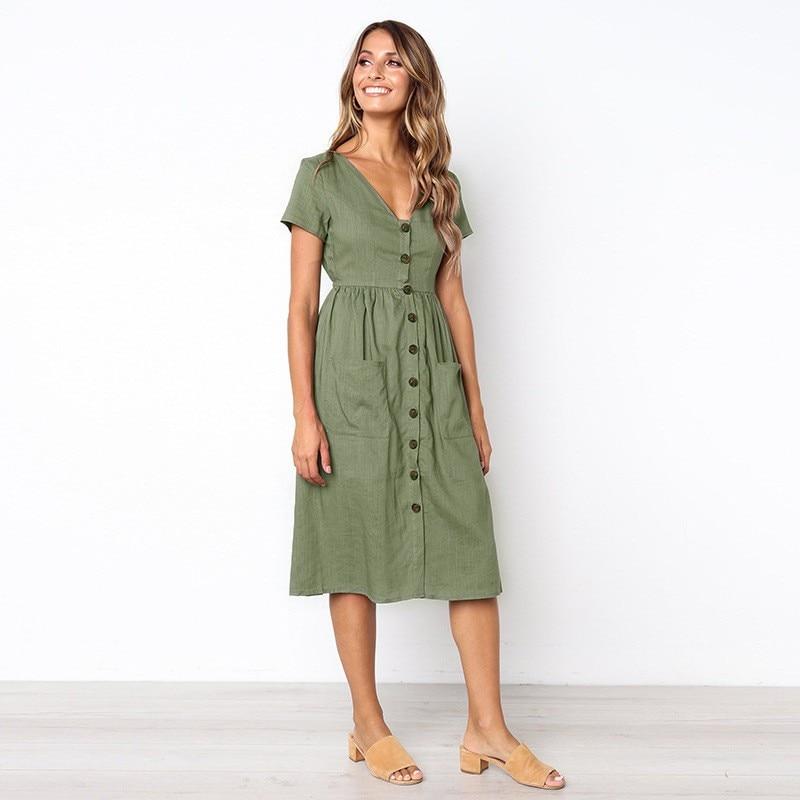 "Marilyn" Elegantes Frühlings-Kleid