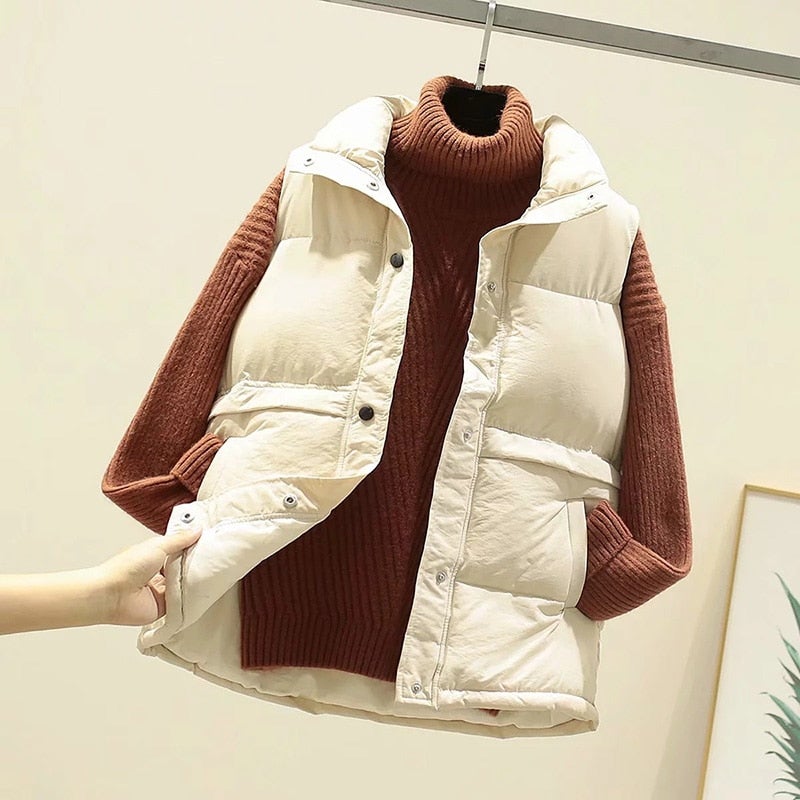 "Melanie" Oversize Steppweste