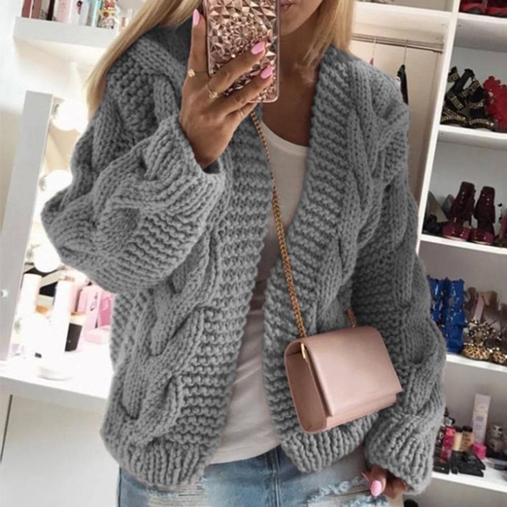 "Stella" Kurze Strickjacke