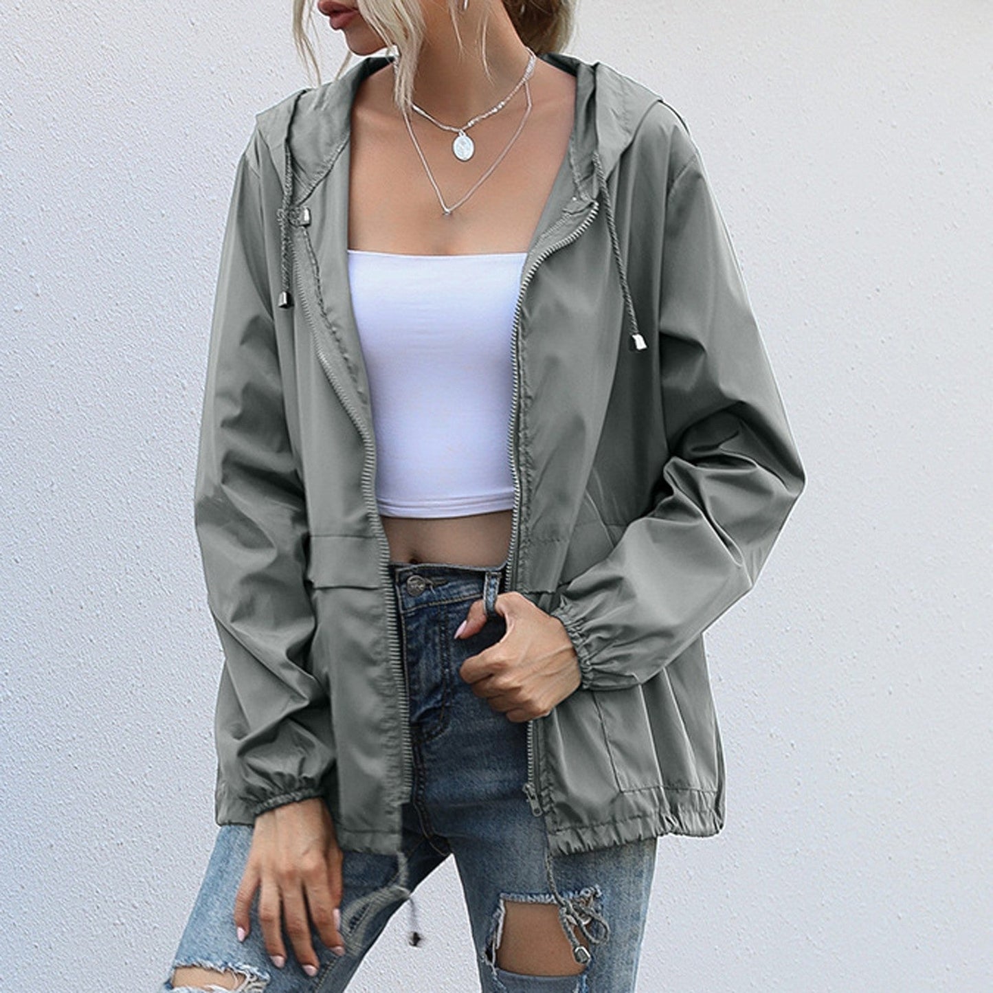 "Rania" Praktische Regenjacke