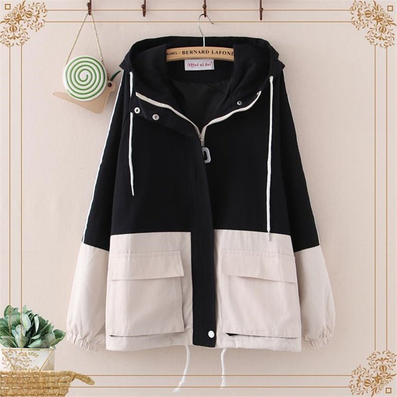 "Vania" Winfdeste Kapuzenjacke