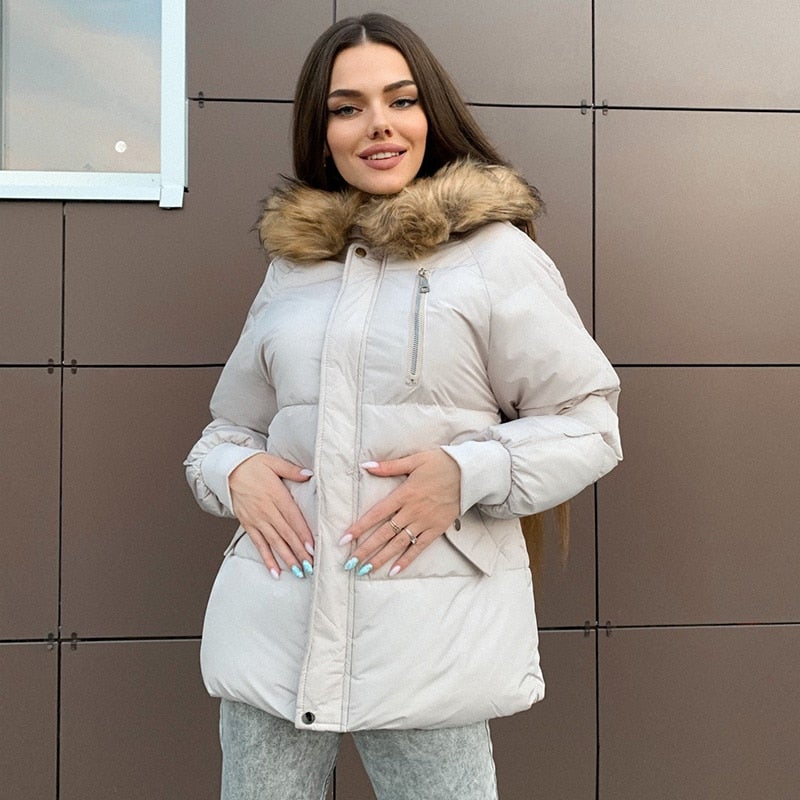 "Sandra" Modische Winterjacke