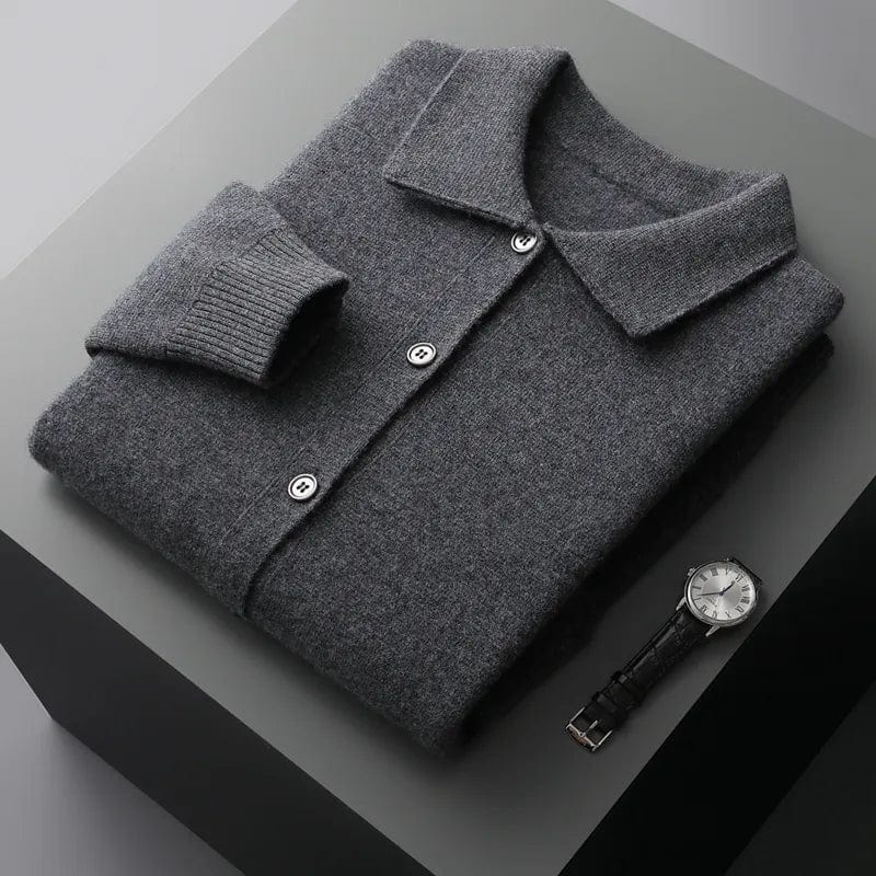 Gavino Strickjacke aus 100% Merinowolle