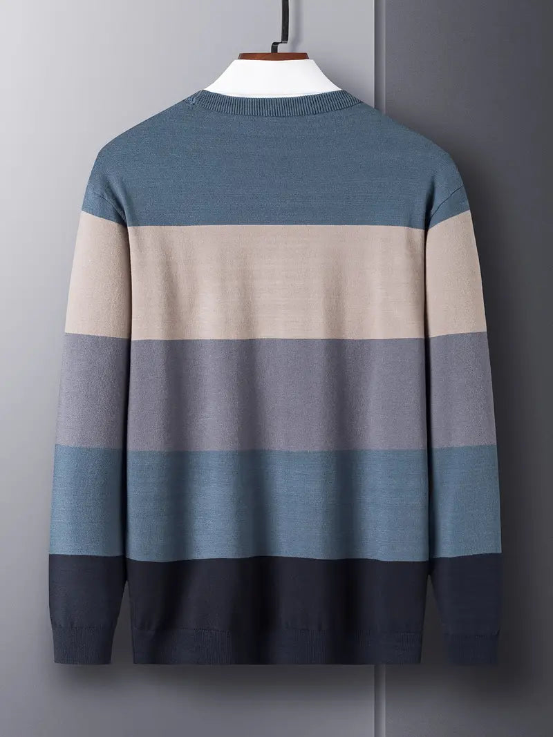 Ryan – lässiger farbblockpullover