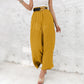 Lässige Lockere Hose mit hoher Taille
