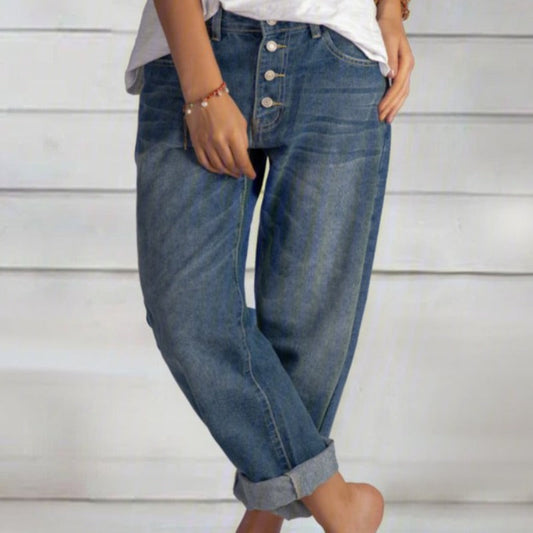 Vanessa – Designer-Jeans mit weitem Bein