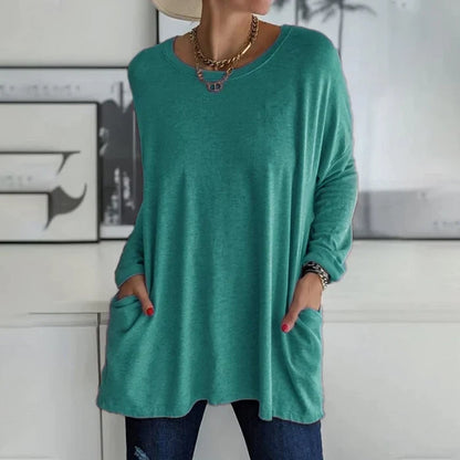 Lässiger Oversize Pullover Für Damen | Rundhals