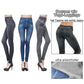 Elastische Slimming Jeans-Leggings