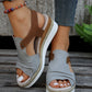 Simone - Komfortable Damen Sandalen mit Keilabsatz
