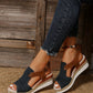 Simone - Komfortable Damen Sandalen mit Keilabsatz