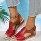Simone - Komfortable Damen Sandalen mit Keilabsatz