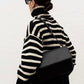 Helena - Gestreifter Rollkragenpullover