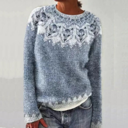 Rineke | Damen Warme Herbstlich Lässig Pullover |  Strick