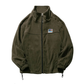 Herren Outdoor Zip Down Mock Neck Jacke | Warme
