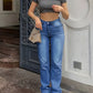 Hellblaue Casual Jeans - Mia