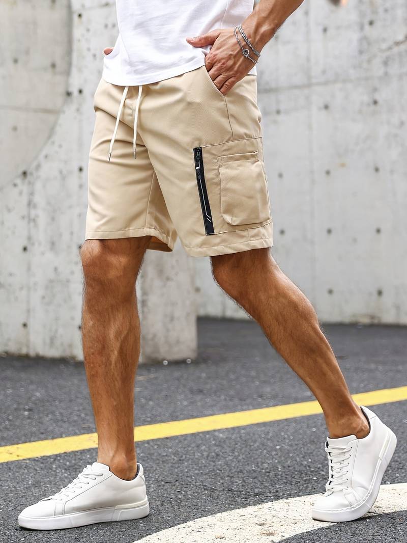 William – lässige multi-cargo-shorts für herren