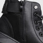 Elegante Herren-Lederstiefel in Schwarz