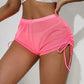 Rote Mesh-Shorts - Maria