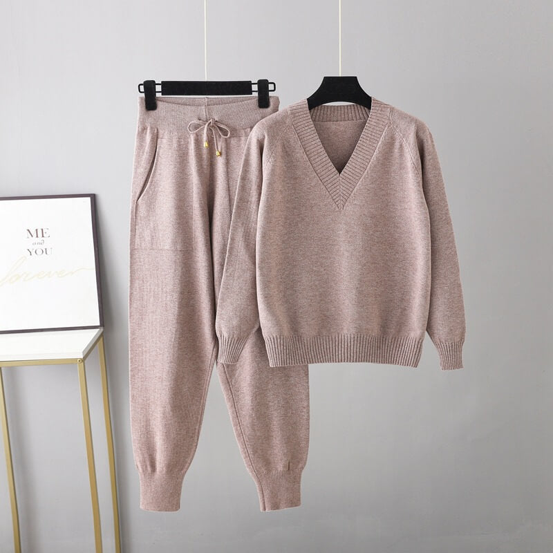 Gemütlicher Kaschmir-Look Loungewear – Eleganz trifft Komfort