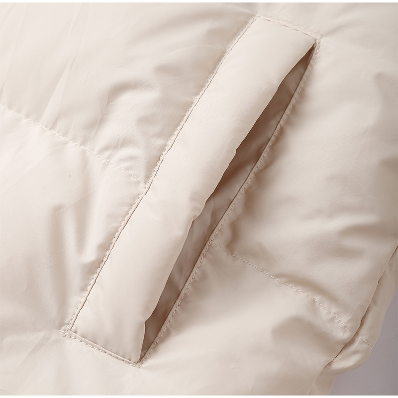 Gefütterte lange Daunenjacke - Elvira