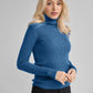 Klassischer Rollkragenpullover für Damen | Lässig