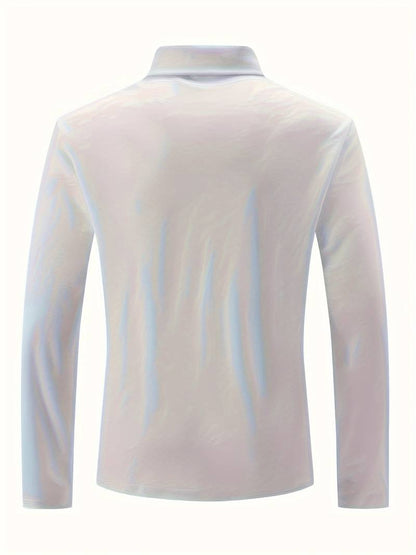 Joshua – bequemes stretch-langarm-golfshirt