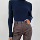 Klassischer Rollkragenpullover für Damen | Lässig
