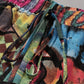 Graublaue Blumenhose Leichtigkeit - Marina