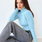 Klassischer Rollkragenpullover für Damen | Lässig