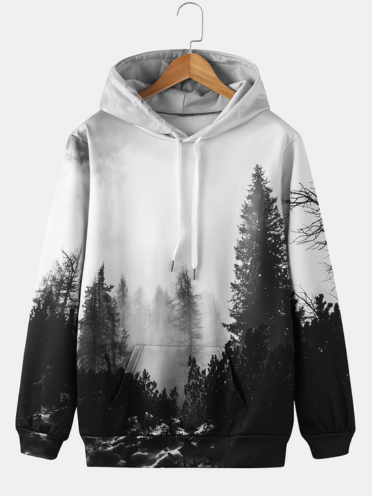 Soren - Wald-Hoodie für Männer