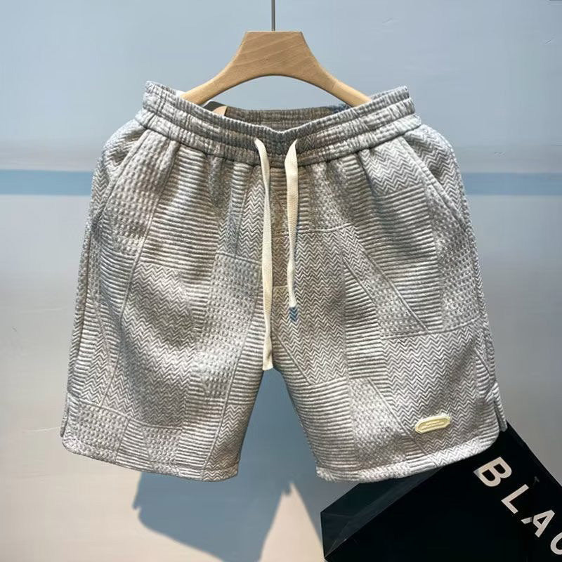 Felix - Beige Laufshorts für Herren