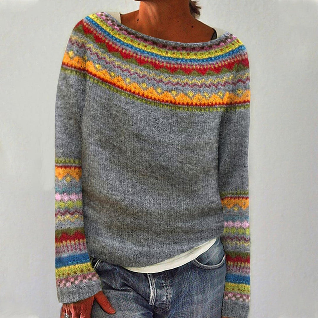 Pullover mit Waldmuster – Gemütlicher Stil mit dem Charme der Natur