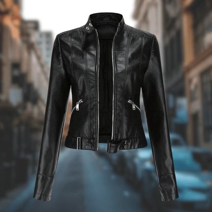 Oxana -  Stylische lederjacke