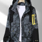 Jan - Atmungsaktive Windbreaker-Kapuzenjacke für Männer