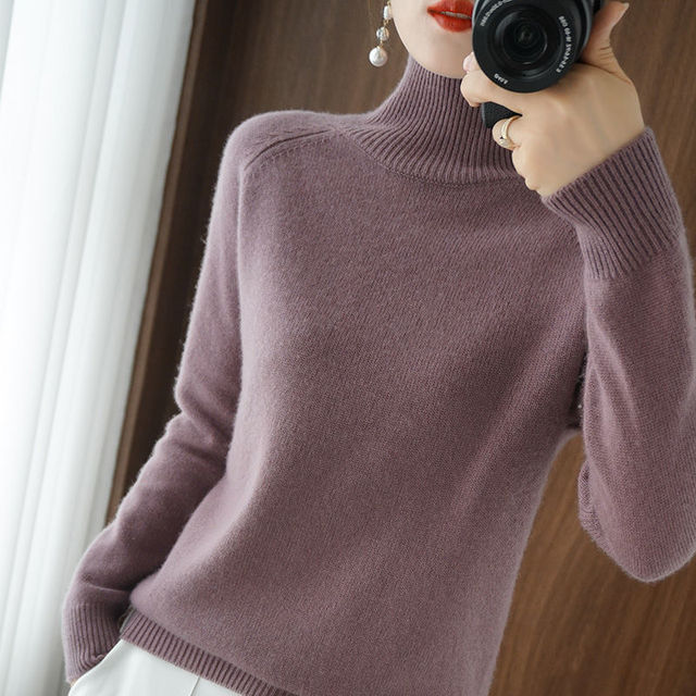 Ember - Eleganter Rollkragenpullover