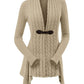 Eleganter Strickcardigan mit Zopfmuster - Zana