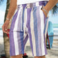 Moritz - Gestreifte Sommer-Strandshorts