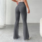 Carla - Schwarze Bootcut-Leggings