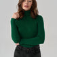 Klassischer Rollkragenpullover für Damen | Lässig