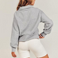 Stylischer Zipper Sweatshirt