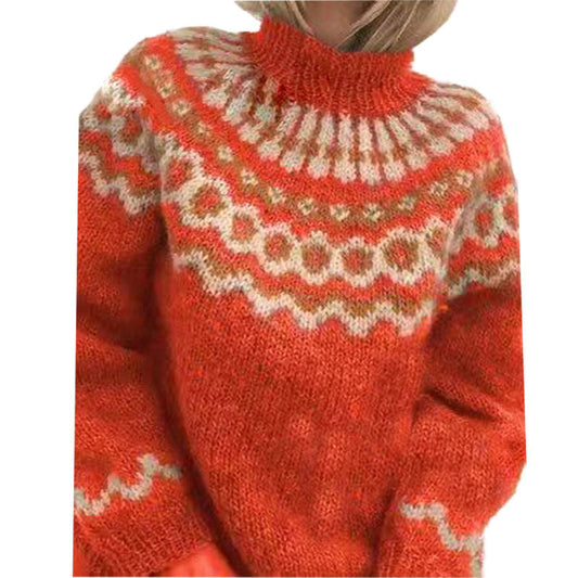 Nordischer Pullover – Gemütliche Eleganz mit winterlichem Charme