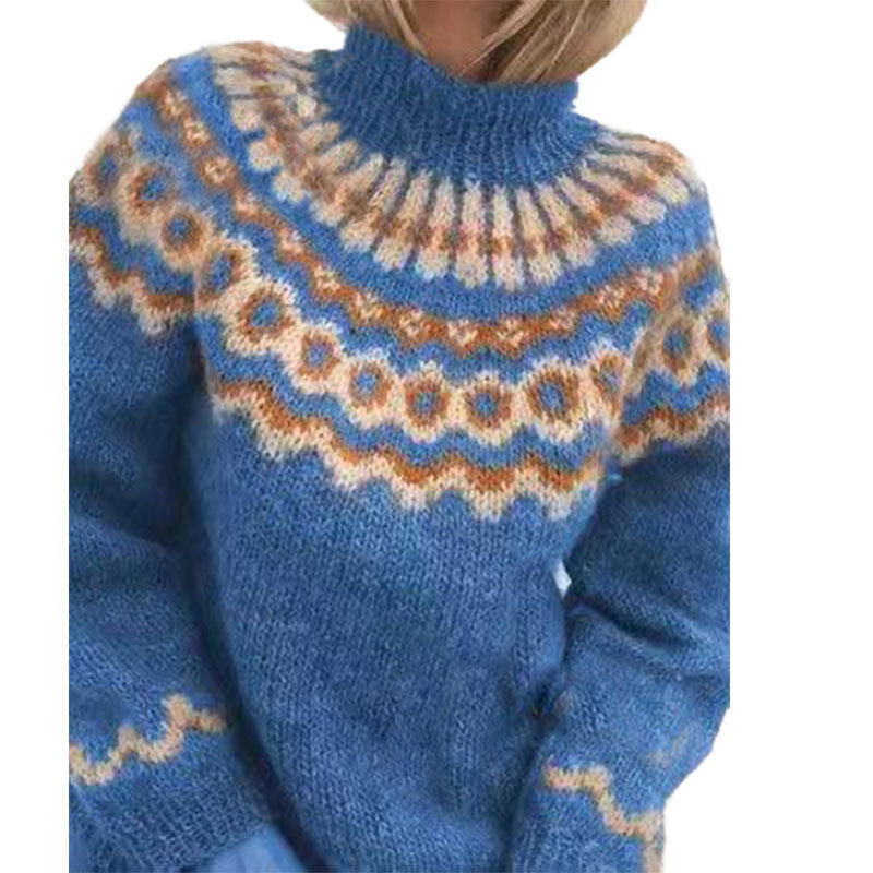 Nordischer Pullover – Gemütliche Eleganz mit winterlichem Charme