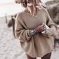 Damen Winter Überdimensionale Pullover | Gestrickt