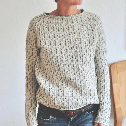 Gemusterter Pullover – Müheloser Stil mit täglichem Komfort