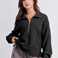 Stylischer Zipper Sweatshirt