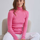 Klassischer Rollkragenpullover für Damen | Lässig